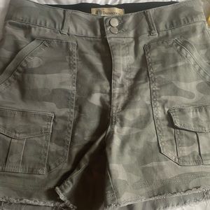 Democracy Curve Equality Camo Shorts